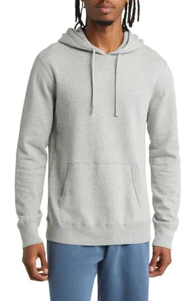 Reigning Champ Classic Fit Handcrafted Midweight Terry Hoodie In Hgrey