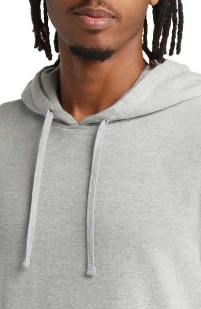 Reigning Champ Classic Fit Handcrafted Midweight Terry Hoodie In Hgrey