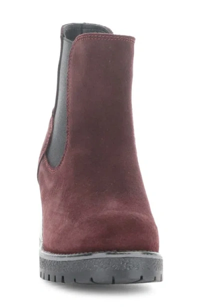 Bos. & Co. Mercy Waterproof Zip Bootie In Brown
