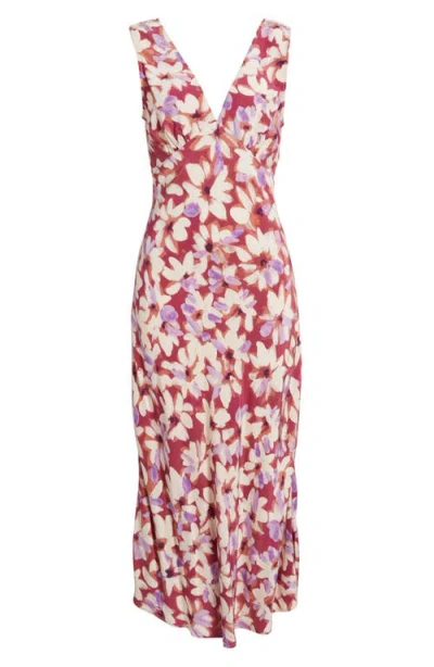 Rails Audrina Floral Print Midi Dress In Multi