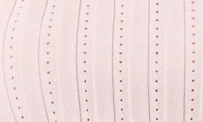 Do By Dee Ocleppo Dot Pointelle Stitch Sweater Tank In Neutral