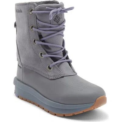 Columbia Moritza Shield Waterproof Duck Toe Boot In Gray