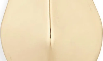 Vince Camuto Chic Sculptural Dome Drop Earrings In Gold