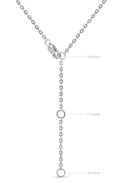 Devata Contour-lined Dome Pendant Necklace In Silver