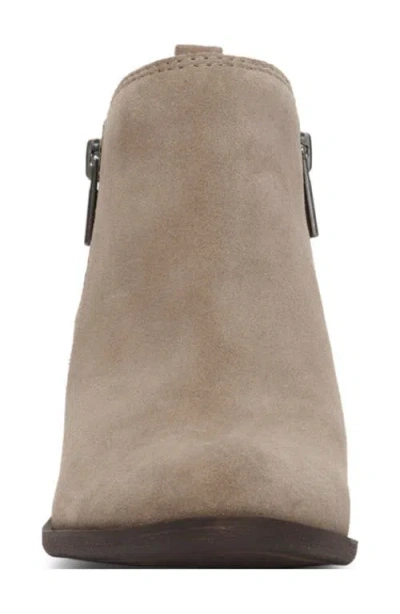 Lucky Brand Basel Bootie In Gray