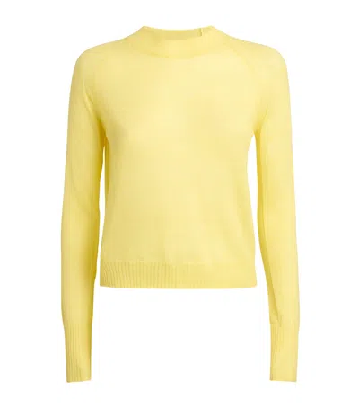 Max & Co Wool-blend Sweater In Yellow
