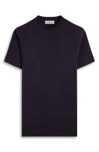 Bugatchi Hank Solid Pima Cotton T-shirt In Black
