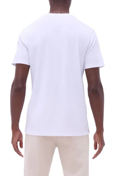 Bugatchi Hank Solid Pima Cotton T-shirt In White