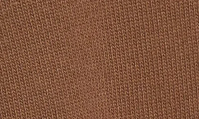 Dolce & Gabbana Crewneck Sweater With Ribbed Cuffs And Pockets In Brown