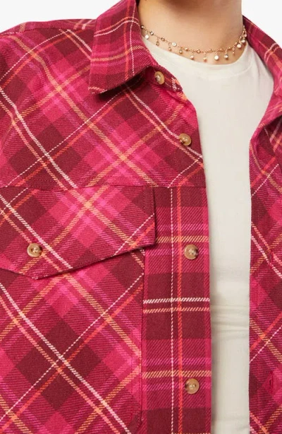 Mother The Lazy Sunday Rebel With A Cause Shirt In Multi