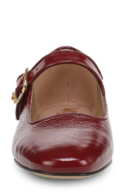 Sam Edelman Women's Michaela Mary Jane Flats In Burgundy