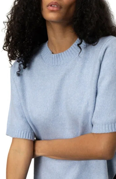 Sanctuary Perfect Sweater Tee In Powder Blue In Blue