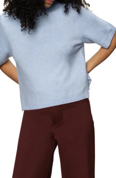 Sanctuary Perfect Sweater Tee In Powder Blue In Blue