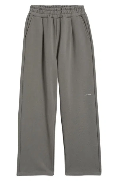 Santo Studio Presto Fleece Track Pants In Gray