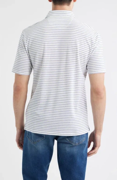 Johnnie-o Ryan Stripe Polo In Multi