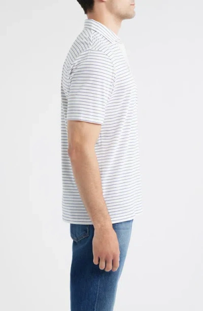 Johnnie-o Ryan Stripe Polo In Multi