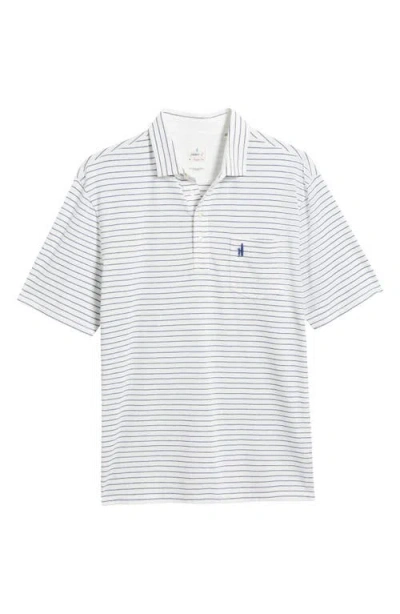 Johnnie-o Ryan Stripe Polo In Multi