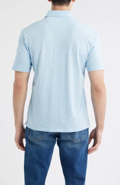 Johnnie-o Ryan Stripe Polo In Multi