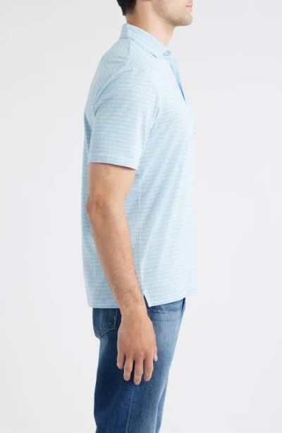Johnnie-o Ryan Stripe Polo In Multi