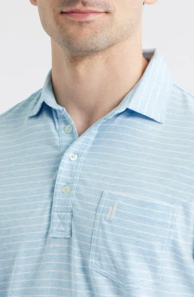 Johnnie-o Ryan Stripe Polo In Multi