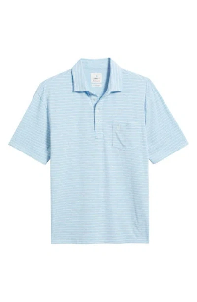Johnnie-o Ryan Stripe Polo In Multi