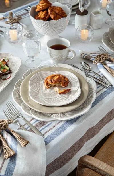 Juliska Danish Stripe Table Runner In Multi