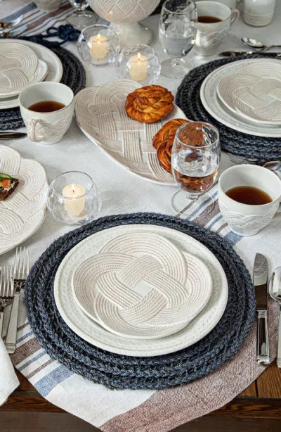 Juliska Danish Stripe Table Runner In Multi