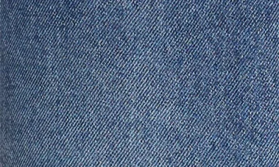 Simone Rocha Blue Embellished Straight Leg Jeans In Blue