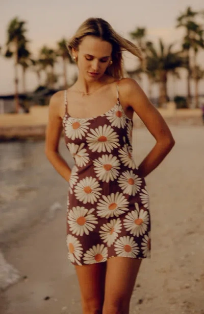 Billabong Beach Haze Body-con Minidress In Multi