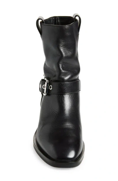3.1 Phillip Lim Alexa Leather Moto Boots In Black