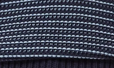 Michael Stars Marley Puff Sleeve Cotton Blend Sweater In Blue