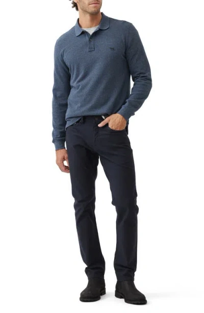 Rodd & Gunn World Valley Polo Shirt In Blue