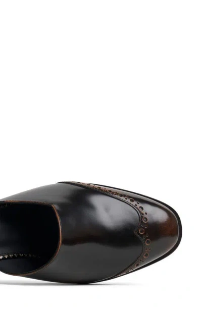 The Office Of Angela Scott Ms. Johanna Wingtip Mule In Brown