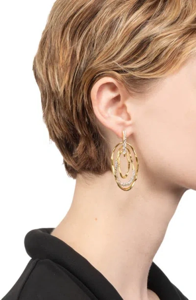 Alexis Bittar Solanales 14k Gold-plated Hoop Earrings