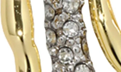 Alexis Bittar Solanales 14k Gold-plated Hoop Earrings