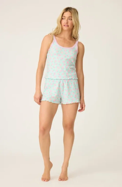 Pj Salvage Secret Garden Cami In Mint In Green