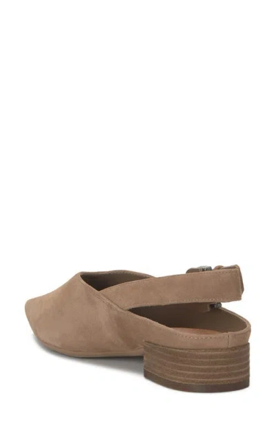 Lucky Brand Women's Mylody Slingback Low Heeled Mules In Brown