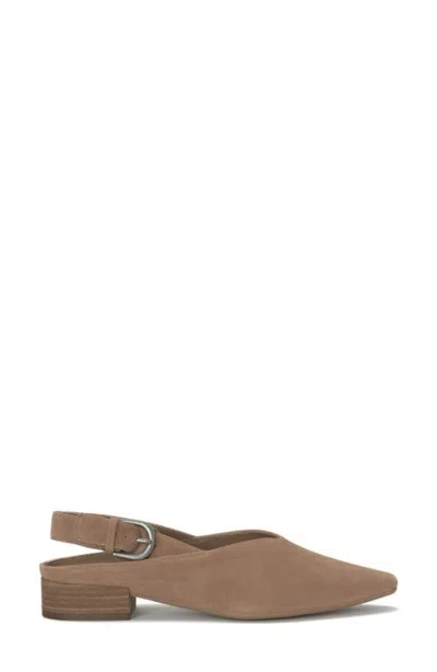 Lucky Brand Women's Mylody Slingback Low Heeled Mules In Brown