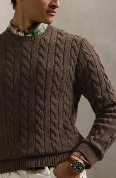 Polo Ralph Lauren Sweater In Brown