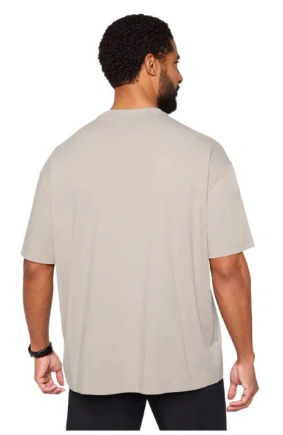 Fabletics The Effortless Oversized Tee In Neutral
