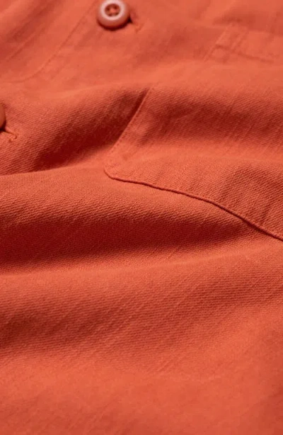 Seasalt Cornwall Men's Well Wright Jacket In Orange