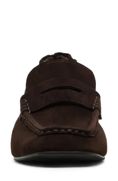 Steve Madden Women's Este Block-heel Loafers In Brown