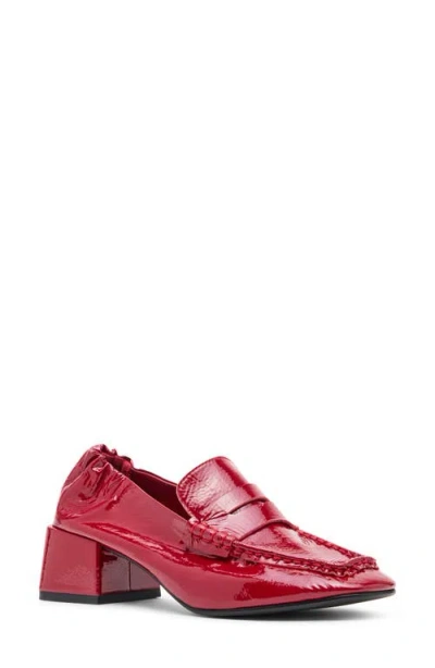 Steve Madden Estee Loafer In Red