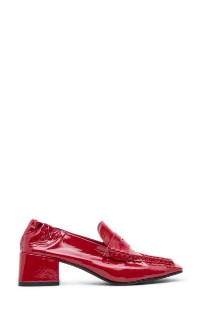 Steve Madden Estee Loafer In Red