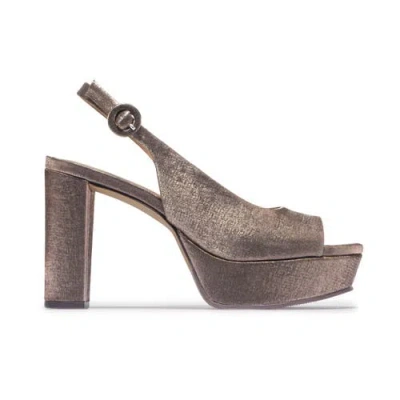 Bernardo Footwear Vega Platform Heel Sandal In Brown