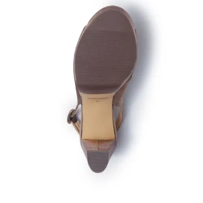 Bernardo Footwear Vega Platform Heel Sandal In Brown