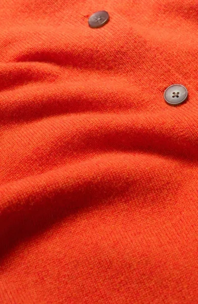 Seasalt Cornwall Tern Tide Merino Wool Blend Cardigan In Red