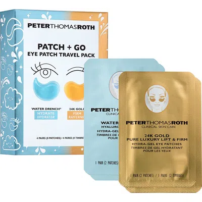 Peter Thomas Roth Patch + Go Eye Patch Travel Pack In Transparent