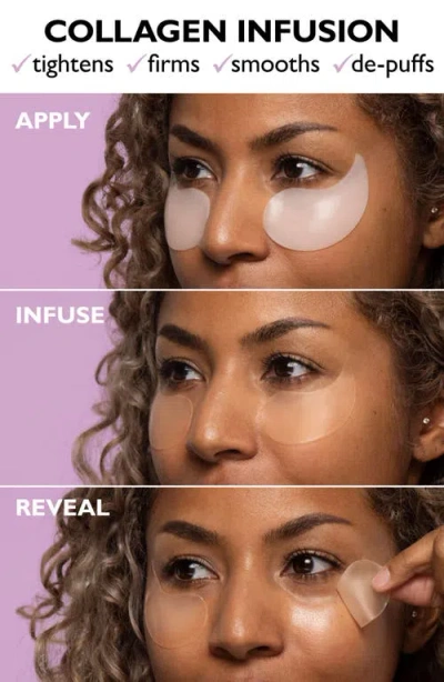 Peter Thomas Roth Instant Firmx Collagen Infusion Tightening Eye Patches In Transparent