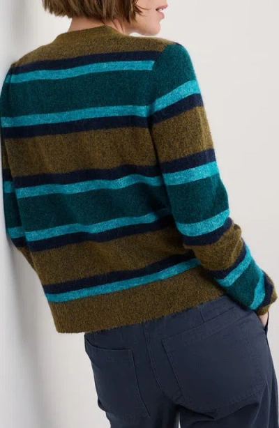 Seasalt Cornwall Etching Stripe Cardigan In Multi